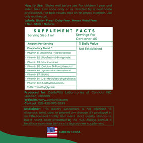 Bright B: Liquid B Complex and Methyl Support for Children