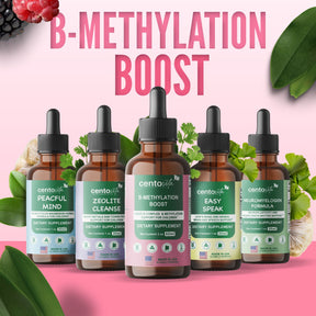 B-Methylation Boost liquid methylated B complex for children ‚Äì Centovita Development Booster ‚Äì Made in USA ‚Äì Autism support vitamin