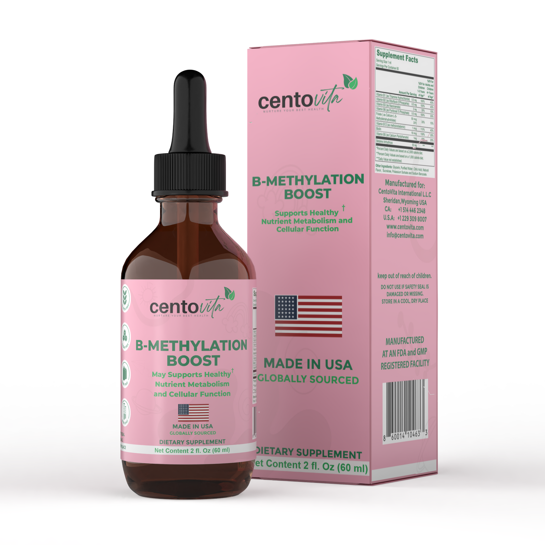 B-Methylation Boost: Liquid B Complex and Methylation Support for Children