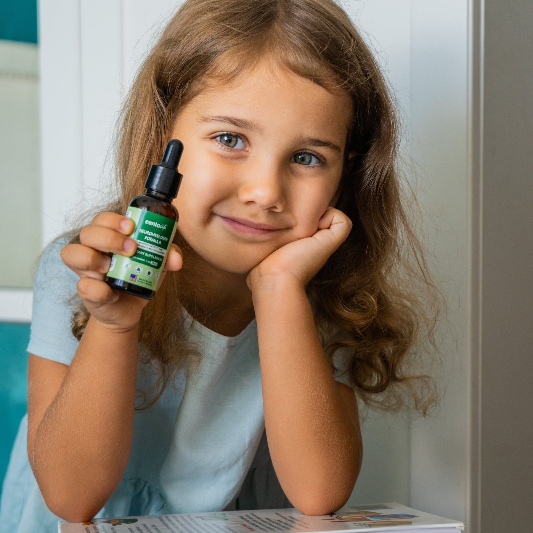 Neuromyelogen Formula brain myelin and neuroplasticity support for children ‚Äì Centovita Development Booster ‚Äì Made in USA ‚Äì Autism support