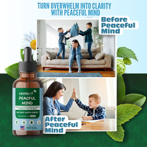 Peaceful Minds – Children’s Calming Supplement with Magnesium & Herbal Blend for Focus | Centovita