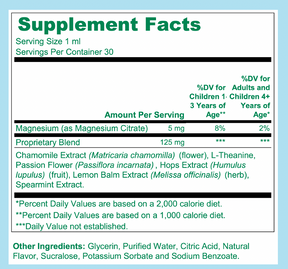 Peaceful Minds ‚Äì Kids Calming Magnesium & Herbal Drops | Development Booster | Centovita | Made in USA | Autism Support