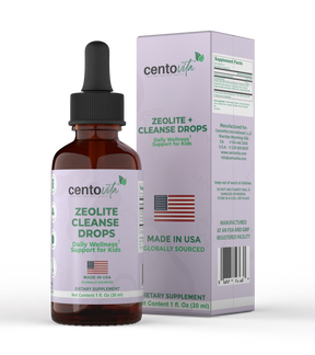 Zeolite Cleanse Drops for Kids – Natural Immune & Brain Support – 30ml