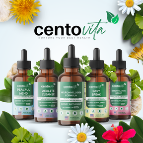 Zeolite Cleanse gentle heavy metal and toxin detox drops for kids ‚Centovita Development Booster ‚ Made in USA ‚Autism support supplement