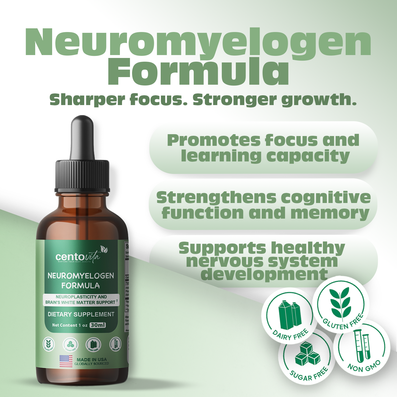 ADHD Awareness Bundle - Neuromyelogen Formula + Zeolite cleanse
