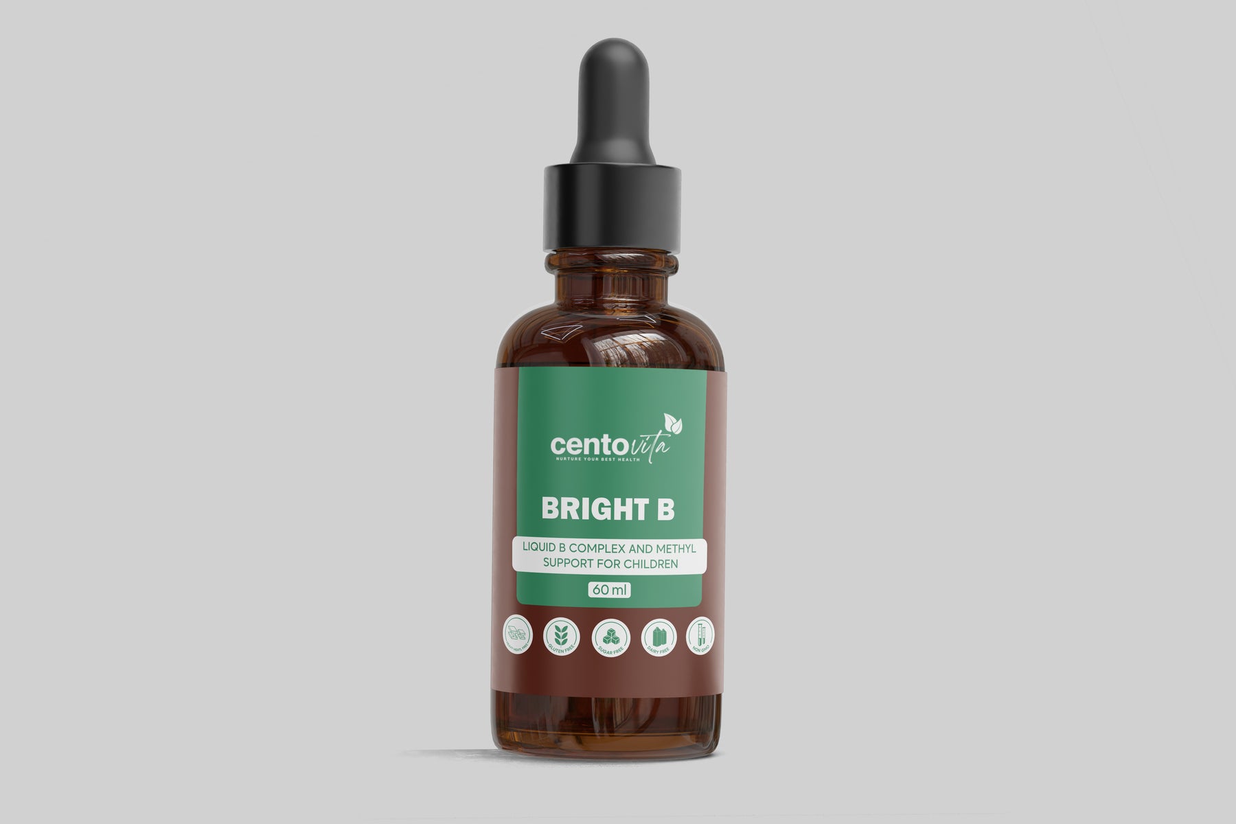 Bright B: Liquid B Complex and Methyl Support for Children